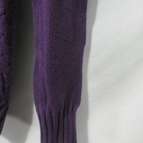 GUESS | medium | Purple Cowl Neck Sweater - Picture 7 of 16